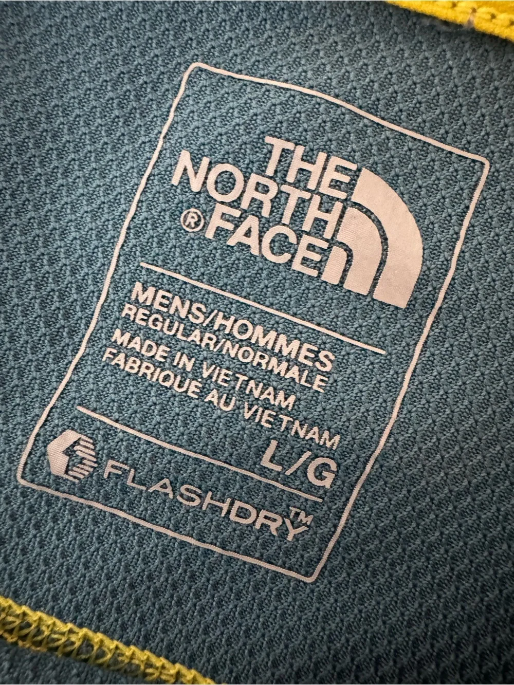 The North Face breathable teal